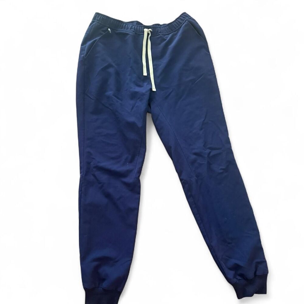 FIGS Navy blue Zamora jogger scrub pants. - Picture 3 of 8